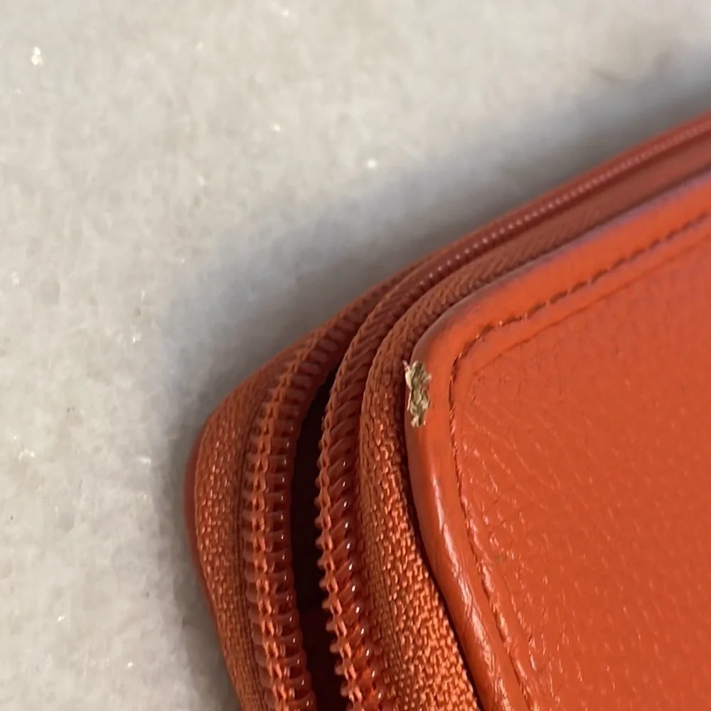 St John’s Bay zip around burnt orange wallet woman New quality accessory OS bag